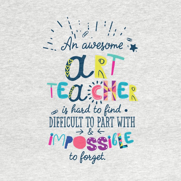 An Awesome Art Teacher Gift Idea - Impossible to forget by BetterManufaktur
